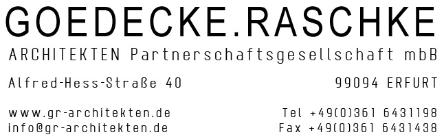 Goedecke.Raschke Architekten Partnerschaftsgesellschaft mbB