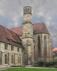 Ostfassade Kloster und Kirche, Bild: Bernhard Smits